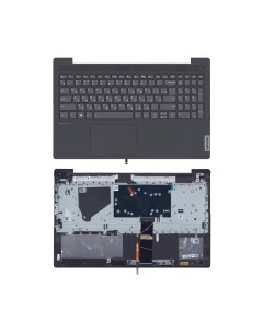 Клавиатура для ноутбука Lenovo IdeaPad 5 15 топкейс темно серый Nobrand