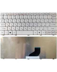 Клавиатура для ноутбука Acer Aspire One 521 AO532H D255 D260 D270 NAV50 PAV80 Happy белая Оем