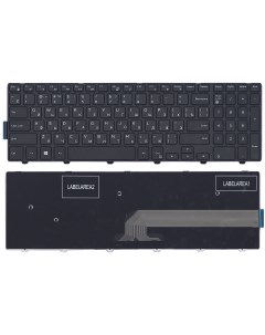 Клавиатура для ноутбука Dell Inspiron 15 5000 5547 5521 5542 черная с рамкой Оем