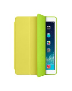Чехол книжка Smart Case для Apple iPad Air 2 искусственная кожа с подставкой Желтый Nobrand