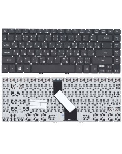 Клавиатура для ноутбука Acer Aspire V5 473G черная Оем