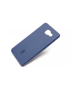 Чехол накладка для Samsung Galaxy S4 силиконовый матовый темно синий Cherry