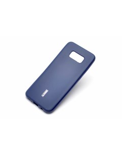 Чехол накладка для Samsung Galaxy S10 силиконовый синий Cherry
