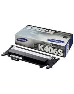 Картридж для лазерного принтера CLT K406S черный оригинал Samsung