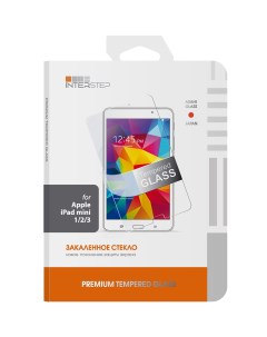 Защитное стекло для iPad mini 1 2 3 Premium Tempered Glass закаленное Interstep