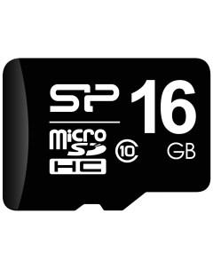 Карта памяти Micro SDHC SP016GBSTH010V10 SP 16GB Silicon power