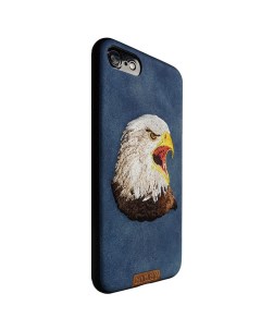 Чехол Animal Denim для iPhone 7 8 SE 2 Орёл синий Nimmy