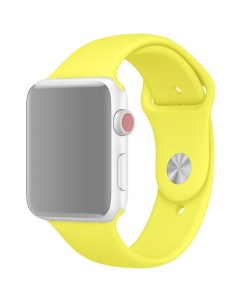 Ремешок для Apple Watch 1 6 SE силиконовый 38 40 мм Ярко желтый APWTSI38 32 Innozone