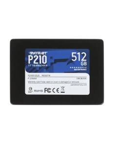 SSD накопитель Memory P210 2 5 512 ГБ P210S512G25 Patriòt
