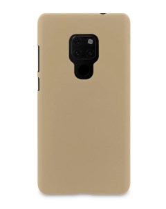 Чехол накладка Hard Case для Huawei Mate 20 soft touch золотой Dyp