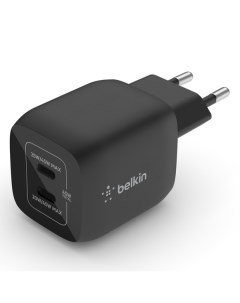 Сетевое зарядное устройство BoostCharge Pro Dual Wall Charger 45W Black Belkin