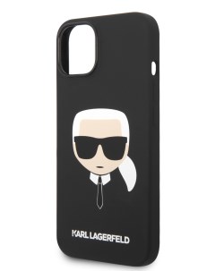 Чехол для iPhone 14 с MagSafe черный Karl lagerfeld