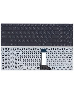 Клавиатура для ноутбука Asus X551 X551CA X551MA черная без рамки плоский Enter Оем