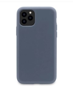 Чехол накладка Gum Cover для Apple iPhone 11 Pro Max 6 5 soft touch тёмно синий Dyp