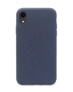 Чехол накладка Liquid Pebble для Apple iPhone XR тёмно синий Dyp