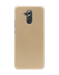 Чехол накладка Hard Case для Huawei Mate 20 Lite soft touch золотой Dyp