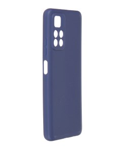 Чехол для Xiaomi Poco M4 Pro 5G Silicone Soft Touch Dark Blue ASTXPM4PBL Alwio
