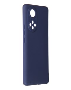 Чехол для Honor 50 Silicone Soft Touch Dark Blue ASTHR50BL Alwio