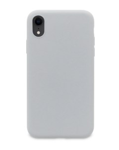Чехол накладка Liquid Pebble для Apple iPhone XR серый Dyp