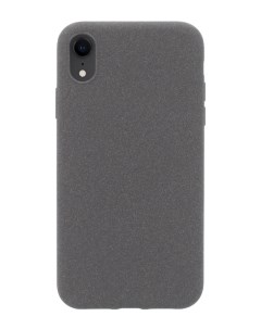 Чехол накладка Liquid Pebble для Apple iPhone XR тёмно серый Dyp