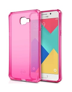 Чехол накладка SPECTRUM CLEAR для Samsung Galaxy A9 2016 розовый Itskins