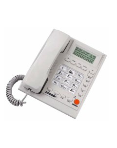 Телефон проводной ВЕКТОР 801 07 WHITE Nobrand