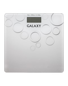 Весы напольные GL4806 белый Galaxy