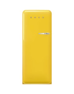Холодильник FAB28LYW5 желтый Smeg