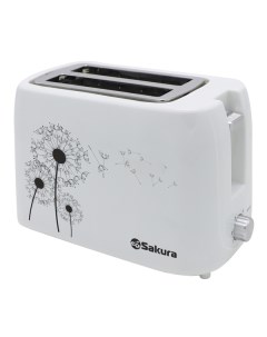Тостер SA 7608W White Sakura
