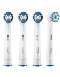 Насадка для зубной щетки Braun EBS17 3 EB60 1 Sensitive Clean Sensi Ultra Thin 4шт Oral-b