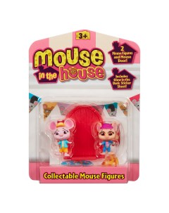 Игровой набор 2в1 фигурки Милли и Баббл 41719 Mouse in the house