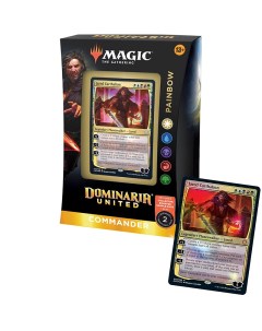 Дополнение для настольной ККИ MTG Колода Commander Deck Painbow издания Dominaria United Magic: the gathering