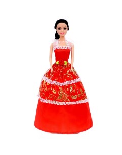 Кукла модель Лера в платье в ассортименте 4438533 Nobrand