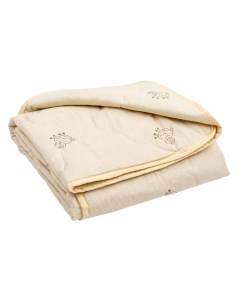 Одеяло облегчённое Овечья шерсть размер 110х140 5 см 200 г м Адамас