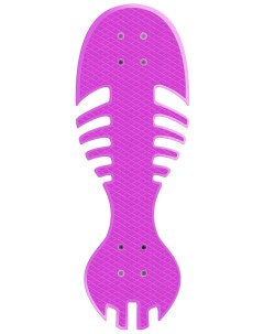 Детский скейтборд ZIL1812 095 розовый Zilmer