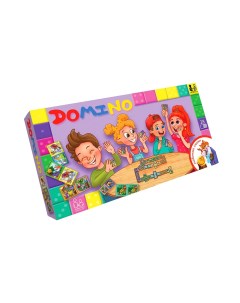 Игра настольная Домино детское Сказки 1 DT G DMN 01 Danko toys