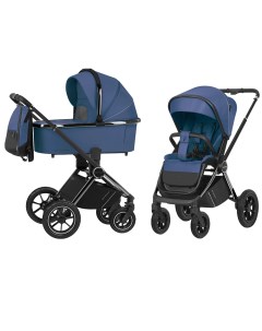 Коляска 2в1 Ultimo CRL 6516 Arctic Blue надувные колеса Carrello