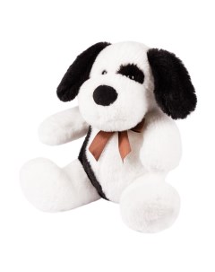 Мягкая игрушка Собачка Чёрно Белая с Бантиком 23 см MT SUT08022023 23 Maxitoys