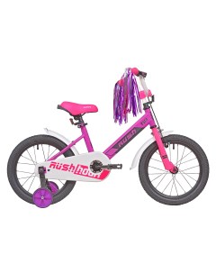 Велосипед детский 16 JUNIOR фиолетовый рост 110 125 см 4 6 лет Rush hour
