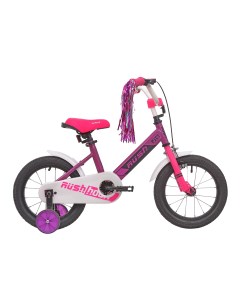 Велосипед детский 14 JUNIOR фиолетовый рост 105 120 3 5 лет Rush hour
