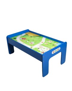 Стол детский Универсальный для железных дорог и других игр в собран виде 100x57x40 см Nobrand