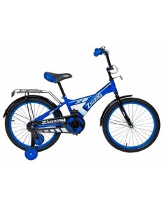 Велосипед 20 SNOKY синий Zigzag