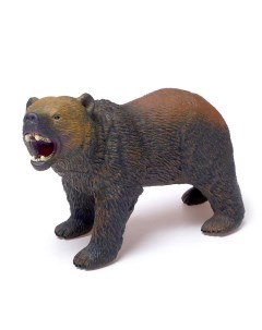 Фигурка животного Бурый медведь длина 28 см Зоомир