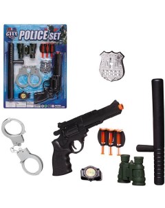 Игровой набор Полиция 10 предметов Abtoys