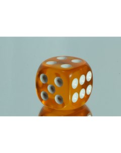 Кубики для настольных игр Янтарь оранжевый KubikYan75c T&z_mineral