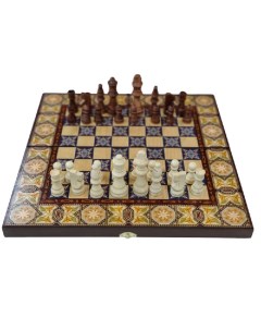 Шахматы нарды шашки Орнамент 40 на 40 см shp 145v Lavochkashop