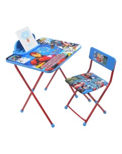 Комплект детской мебели Disney Мстители с рисунком столешницы Железный человек Nika