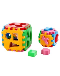 Развивающая игрушка куб Умный малыш 1 1 36 элементов в ассортименте Технок
