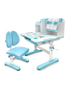 Комплект мебели столик стульчик EVO Panda XL blue арт BD 29 BL Mealux