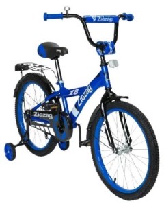 Велосипед 16 SNOKY синий ZG 1644 Zigzag